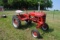 1963 Farmall Cub, wide front, fenders, older restoration, tractor runs, has new battery, 4.00-12 fro