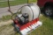 Spray tank with gas Briggs & Stratton 5.5HP motor with wand, has not ran in 5 years