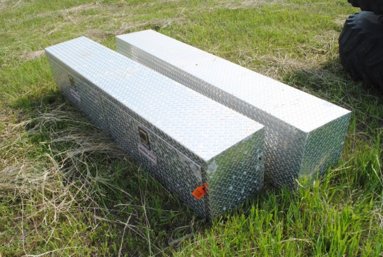 Pair of truck tool boxes