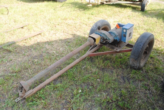 Winco pto generator on cart, owner states it works, 15,000 watts?