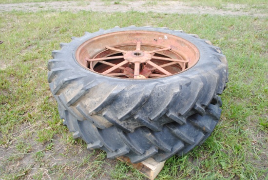 Firestone 11-38 tires on spoke wheels