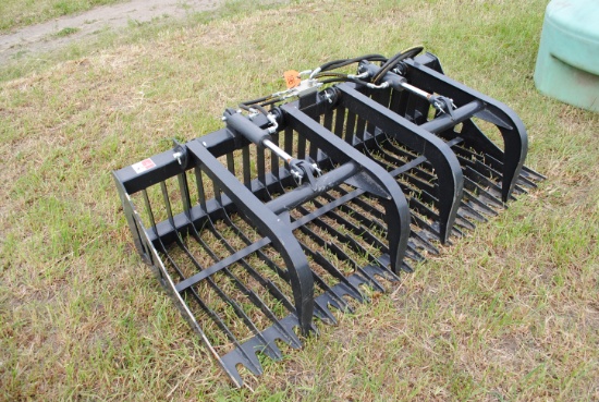 72" Grapple Bucket, skeleton type