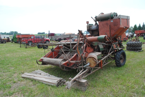 A6 Case Combine, has manual