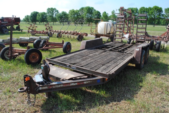 Towmaster 16' Skidsteer trailer, NO TITLE, Farm use only