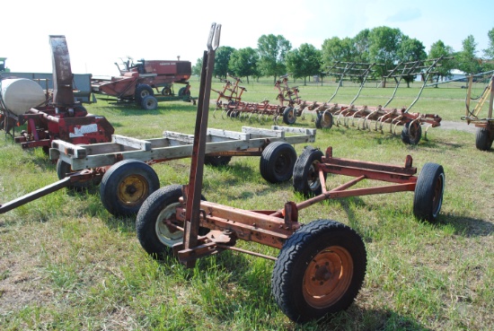 Electric 4-wheel running gear, need to be hauled home