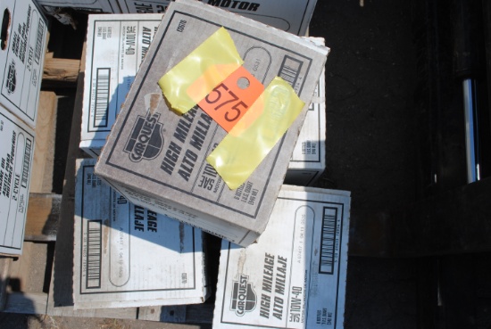 5 Cases of 10W-40 that have 6 1-quart jugs per case, sell 5 tiimes the money