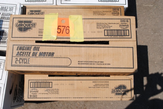 5 Cases of 2-cycle that have 24 6.4 ounce per case, sell 5 times the money
