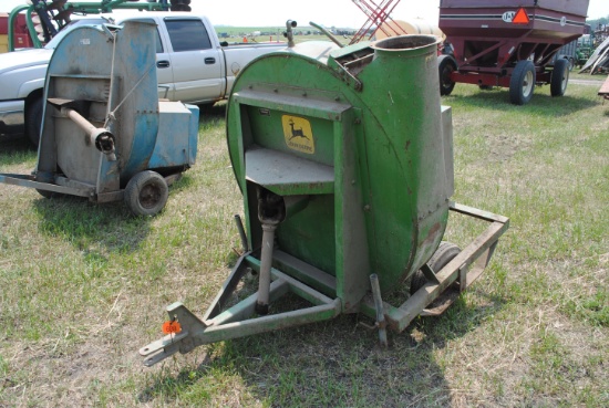 John Deere silage blower, owner says it works