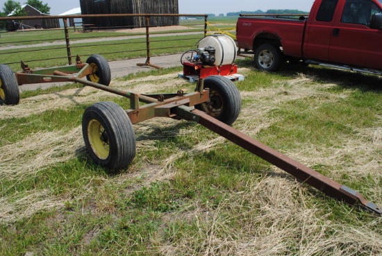 Dowden 4-wheel running gear, 8-ton