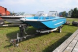 Glasspar 16' Boat with Mercury 850 85HP outboard, owner took the battery out so nobody would try to