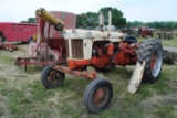 1959 Case 700 dual range tractor, gas, wide front, 3-point but no 3rd arm, old hydraulic hook ups, f