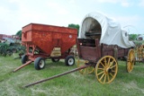 Covered wagon, measures 14.5