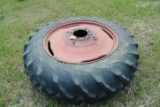 Goodyear 16.9-38 tire off of 756 tractor