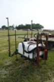 Sprayer, used on golf cart, turned into 3-point, engine runs, manual
