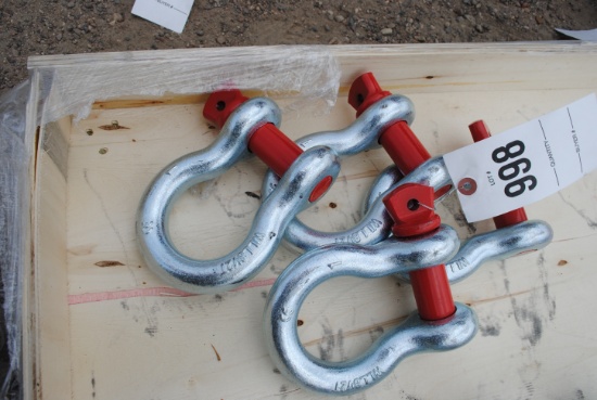 2023 Greatbear Screw Pin Anchor Shackles 1" 8.5-ton working load limit, unused, sells 4 times the mo