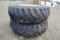 pr of 20.8-38 tires on Dbl beveled rims off 4450