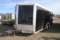 **T** 2000 Interstate Enclosed Trailer, side door, flip down ramp in back, 6-bolt wheels, approx. 18
