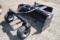 Industrias America Easy Man BF06, 6' skid mount box scraper with hydraulic lift