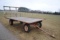 8'x14' Hay rack on 4-wheel running gear