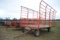 Meyers Throw rack 9x16' on MN Super 6 running gear