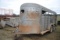 **T** 1993 WW Bumper Pull Livestock trailer, side access door, sliding & full swing rear gate, slidi