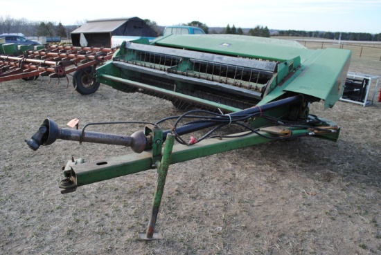 John Deere 1219 Haybine, 9', in working condition, hasn't been used in 2 years, had new guards on bo
