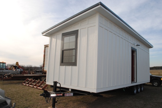 **T** Tiny House, 2023 Custom built 10'x28', 2 bedroom, full bath, Electrical, plumbed, ready to be