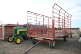 Meyers 9'x16' Throw rack on MN Rugged 8 running gear
