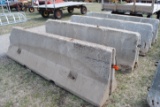 Cement barriers- (sell 4 times the money)