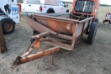 CASE 130 Manure spreader, wood floor, single beater, works, pto shaft