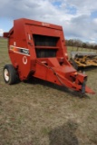 Hesston 740 Round Baler, 4'x4', PTO, Monitor in box