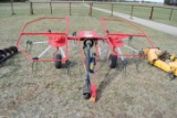 H&W Enorossi Model G2LP 2 basket Hay Tedder w/ pto