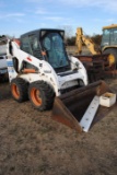 Bobcat 773 Skidloader, standard controls, cab with heat, sells with 67