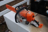 Stihl Chainsaw with diamond blade