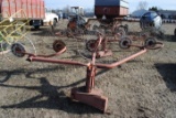 OTMA 3-point V-rake, 10-wheel