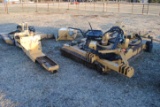 Diamond Mower, mid & rear mount, has controls & monitor in office, rear measures 64