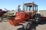 1976 Allis Chalmers 175 Tractor, 4-cyc Perkins diesel, Year-A-Round Cab with working heat, wide fron
