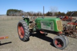 Oliver 70 Tractor, narrow front, fenders, 540 pto, starter doesn't work always, needs some starter w