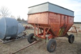 EZ Flow Gravity Box on running gear, approx. 200bu