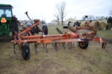 International 45 18' +/- Field Cultivator w/ 2 bar Harrow, Hydraulic lift, Manual fold