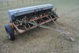 M&M Grain Drill w/ Grass Seeder- 8'