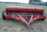 International 5100 Drill - 12' w/ Grass Seeder, hydraulic lift, Double disc w/press wheels, Marker t