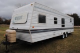 **T** 1999 Hornet Bumper pull Camper 29'x8', Queen bed in master, couch folds down into bed, dinette