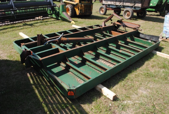 10'8"x95" wide steel truck bed