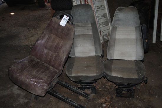 4 Semi Seats, 3 are air ride and one is regular