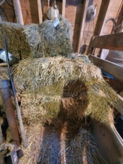 Approx. 15+/- Bales of Straw in Granary (sells as one lot)