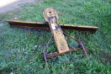 7' Fast hitch back blade
