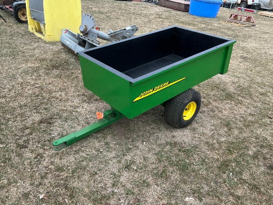 John Deere Utility Cart 60"x36", w/ dump box