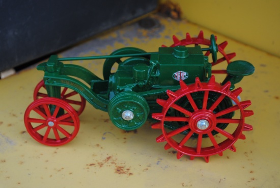 Scale models 1/16 Case 8-16 Mogul Tractor on steel, in box