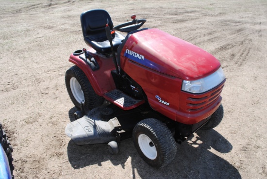 Craftsman DT5000, 48" deck 2010, Kohler 2.5hp, Runs & Drives - KEY